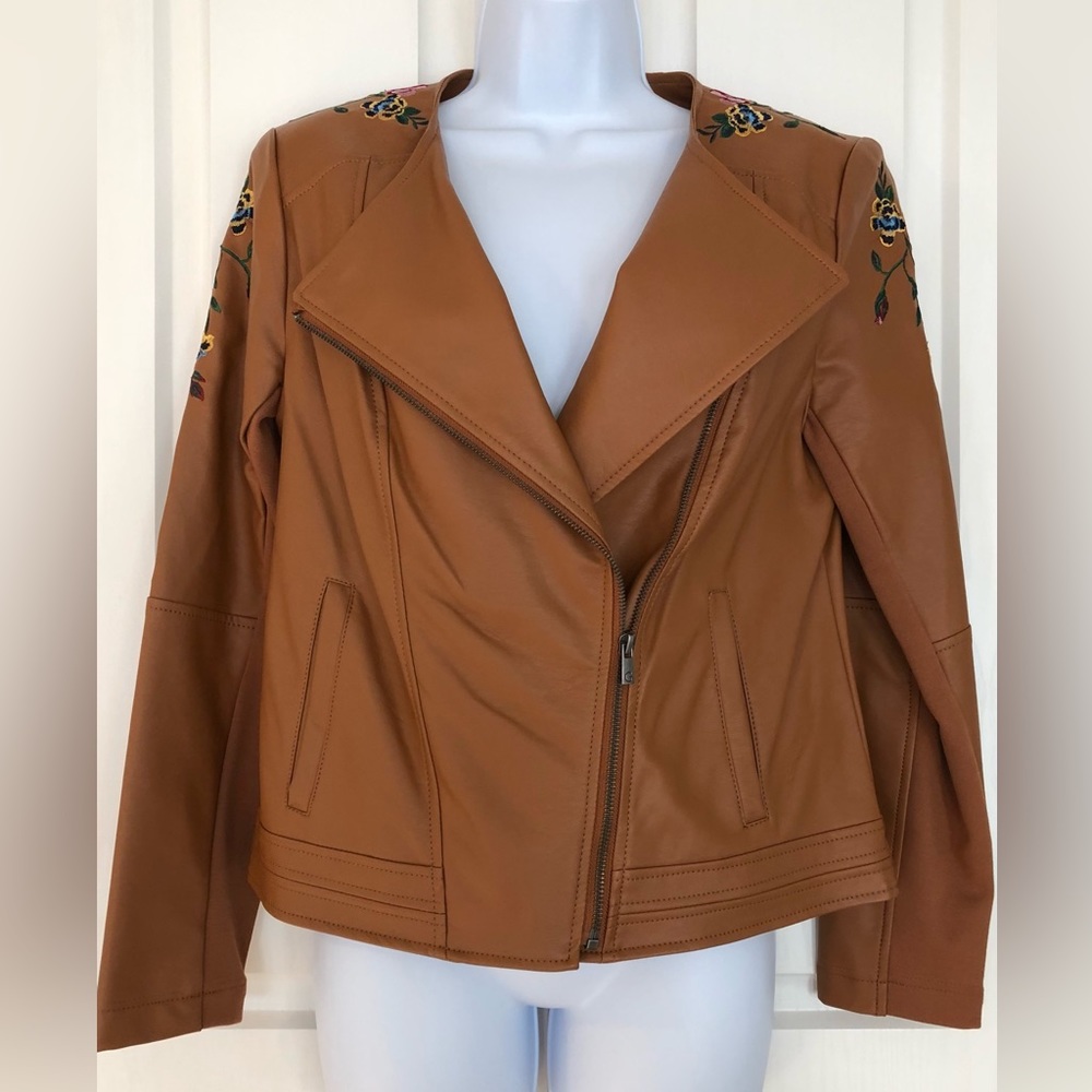 G By Giuliana Embroidered Moto Jacket - Picture 3 of 16